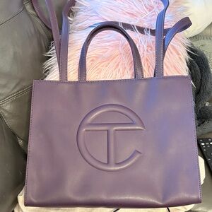 Telfar - egplant tote NEW